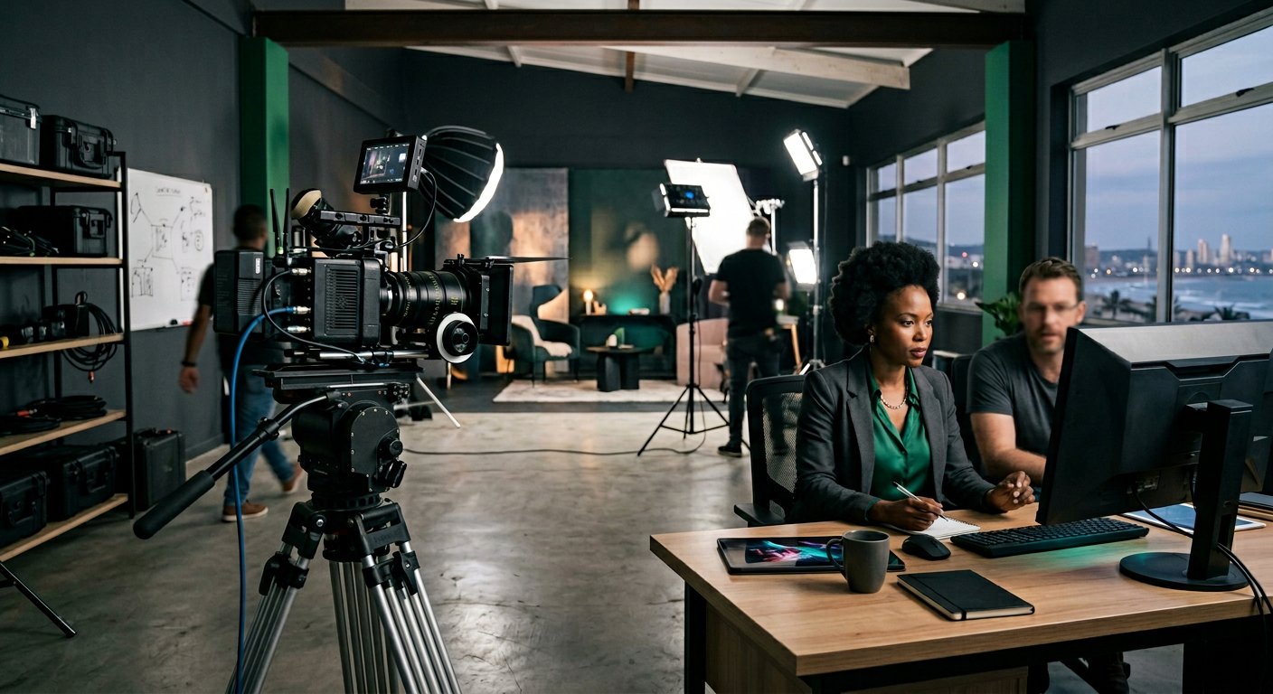 Content creation behind the scenes